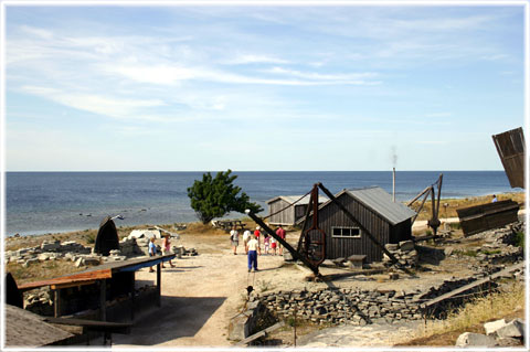 Gotland, Stenmuseet Kettelvik - foto: Bernt Enderborg