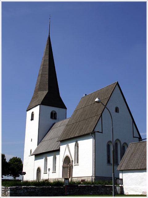 Gotland, Alskog kyrka - foto: Bernt Enderborg