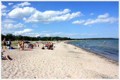 Gotland, Ljugarns strand - foto: Bernt Enderborg