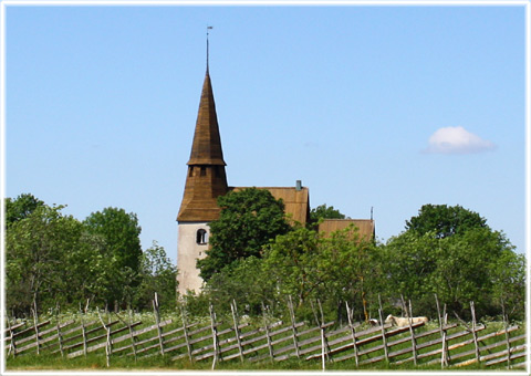 Gotland, Ardre kyrka - foto: Bernt Enderborg