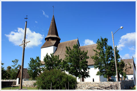 Gotland, Bäl kyrka - foto: Bernt Enderborg