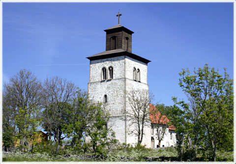 Gotland, Fide kyrka - foto: Bernt Enderborg