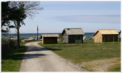 Gotland, Valbybodar fiskeläge - foto: Bernt Enderborg