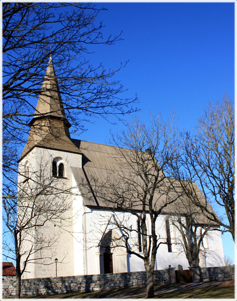 Gotland, Fole kyrka - foto: Bernt Enderborg