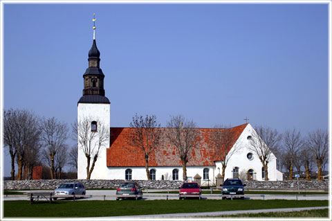 Gotland, Fårö kyrka - foto: Bernt Enderborg