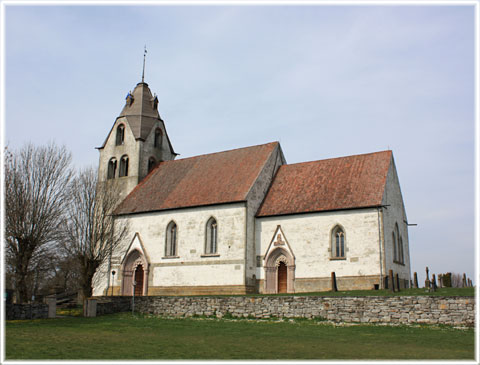 Gotland, Grötlingbo kyrka - foto: Bernt Enderborg