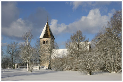 Gotland, Guldrupe kyrka - foto: Bernt Enderborg