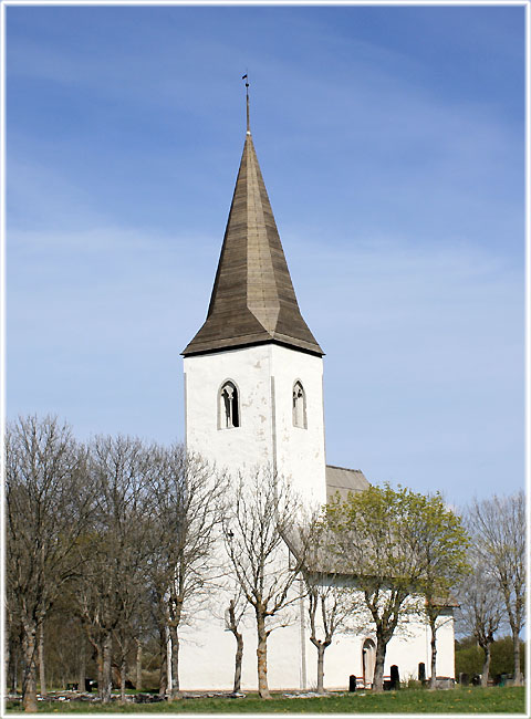 Gotland, Hejdeby kyrka - foto: Bernt Enderborg