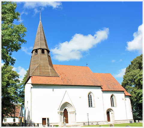 Gotland, Hogrän kyrka - foto: Bernt Enderborg