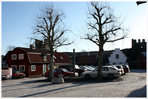 Gotland, Skampålen på Klinttorget - foto: Bernt Enderborg