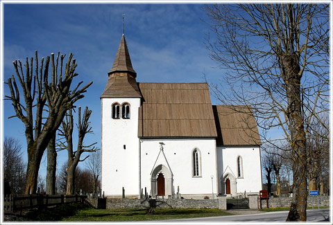 Gotland, Hörsne kyrka - foto: Bernt Enderborg
