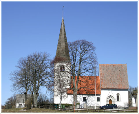 Gotland, Lummelunda kyrka - foto: Bernt Enderborg