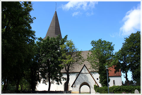 Gotland, Rute kyrka - foto: Bernt Enderborg