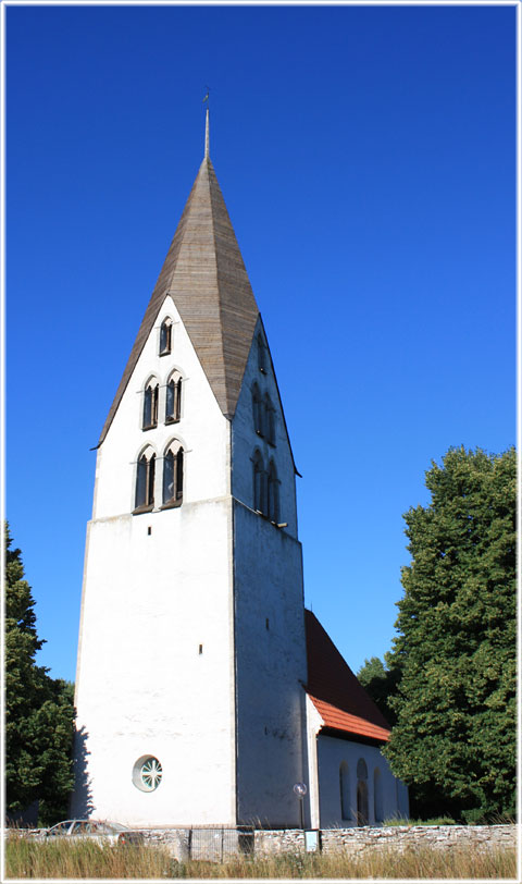 Gotland, Sproge kyrka - foto: Bernt Enderborg