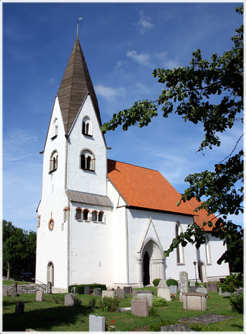 Gotland, Stenkumla kyrka - foto: Bernt Enderborg