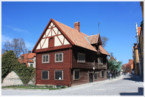 Gotland, Burmeisterska huset - foto: Bernt Enderborg