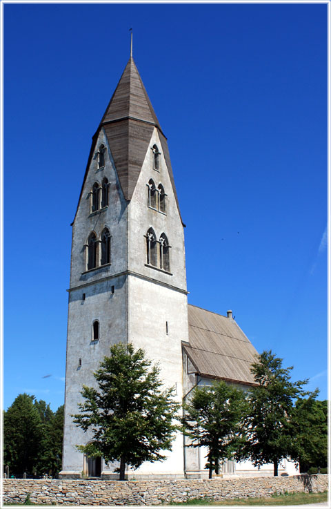 Gotland, Stånga kyrka - foto: Bernt Enderborg