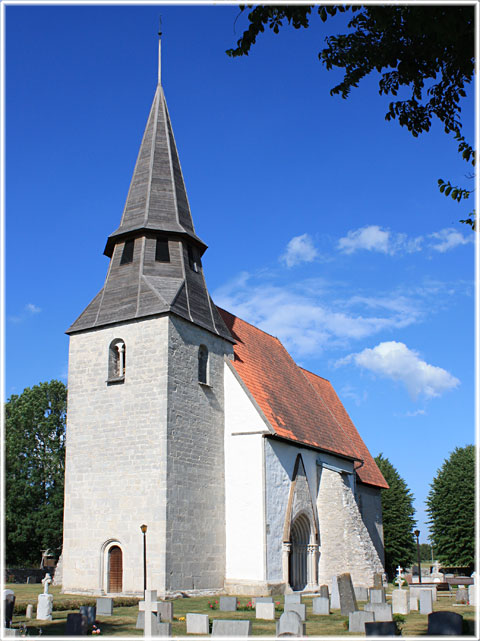 Gotland, Vänge kyrka - foto: Bernt Enderborg