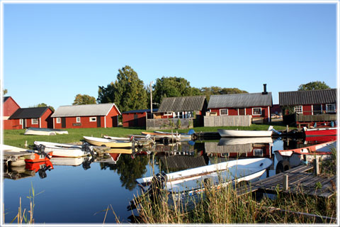 Gotland, Västergarn fiskeläge - foto: Bernt Enderborg