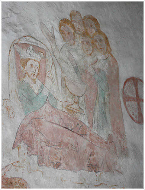 Kejsar Henriks själavägning i Vamlingbo kyrka