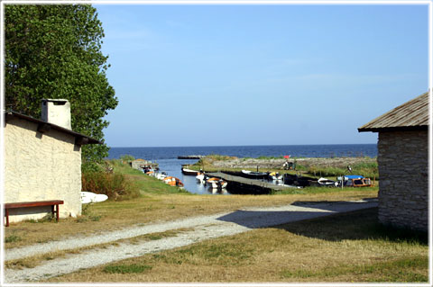Gotland, Nabbu fiskeläge (Nabben) - foto: Bernt Enderborg