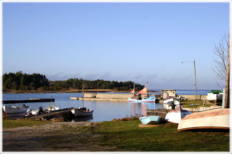 Gotland, Katthammarsviks fiskeläge - foto: Bernt Enderborg