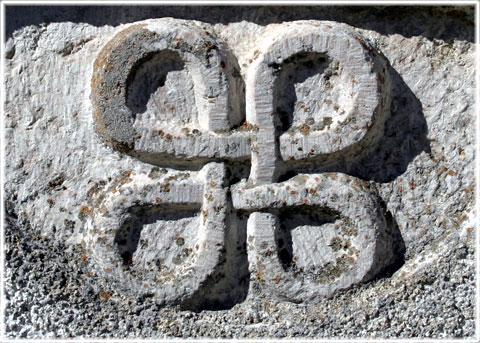 Gotland, Samband och kontinuitet, symboler - foto: Bernt Enderborg