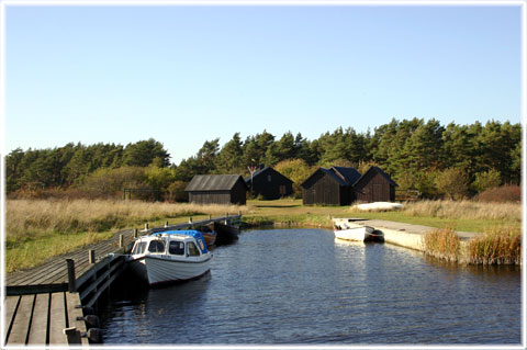 Gotland, Hangrebod fiskeläge - foto: Bernt Enderborg