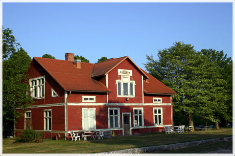 Gotland, Hafdhem järnvägsstation - foto: Bernt Enderborg