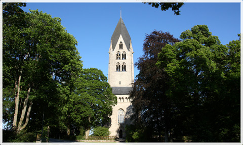 Gotland, Tornet på Dalhem kyrka - foto: Bernt Enderborg