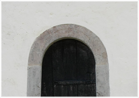 Garde kyrka, långhusets norra portal
